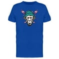 thumbnail image 1 of Music Fan With Headphones T-Shirt Men -Image by Shutterstock, Male XX-Large, 1 of 2