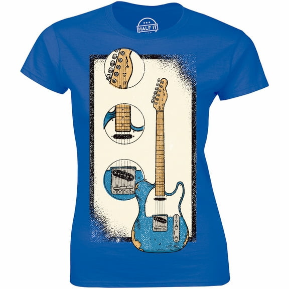 Music Festival Summer - Fender Electric Guitar Instrument Women's T-Shirt