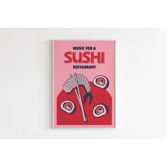 Music For A Sushi Restaurant Harry Styles Poster