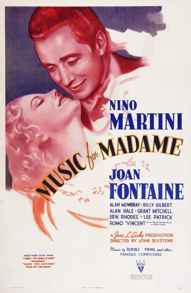 Music For Madame U Canvas Art - (24 x 36)