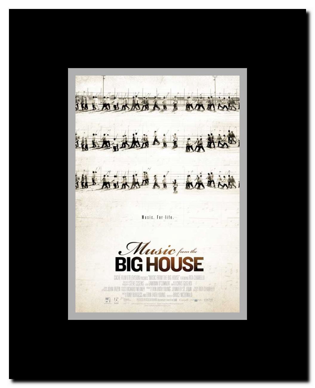 Music From the Big House Framed Movie Poster