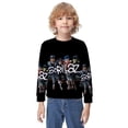 thumbnail image 1 of Music Gorillaz Hoodie for Kids 3D Printed Pullover Sweatshirts Sweater Round Neck Pullover Clothing For Children Boys Girls, 1 of 4
