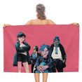 thumbnail image 1 of Music Gorillaz Microfiber Beach Towel Soft Absorbent Quick-Dry Bath Towels 130x80cm for Kids And Adults for Bathroom Shower,Guests,Pool Swimming,Gym,Camp,Travel, 1 of 7