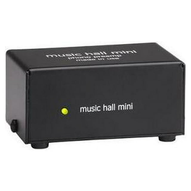 Music Hall Audio Mini Solid State Phono Amplifer (Black)  [VINYL ACCESSORIES] Black