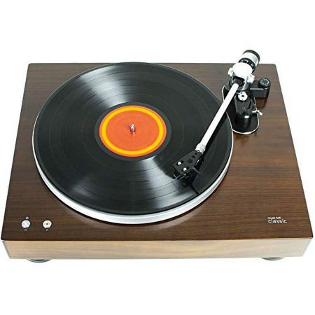 Music Hall Classic Auto-Shut-Off Turntable with Cartridge/Built-in Phono Preamp