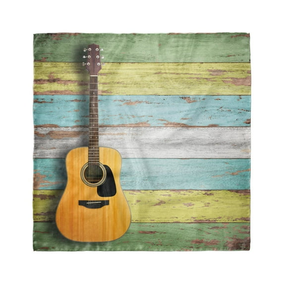 Music Head Scarf, Aged Wooden Planks Rustic, Head Wrap, 3 Sizes, by Ambesonne