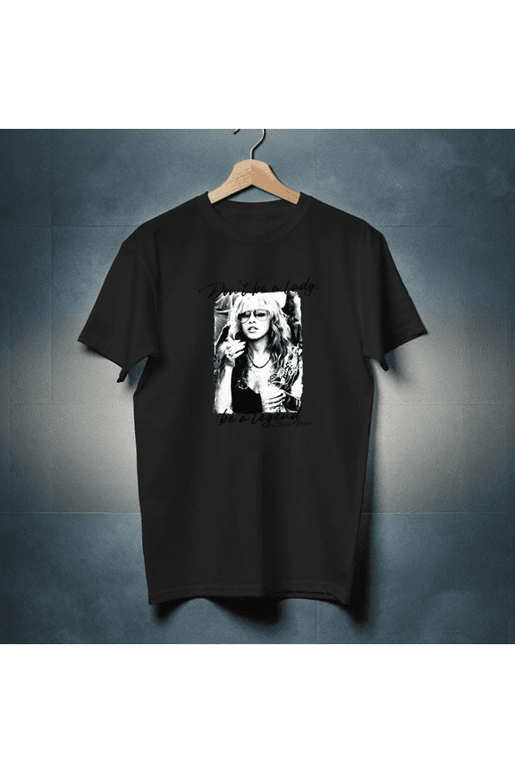 Music Icon Hoodie, Don't Be a Lady Be a Legend Unisex Up To Sizes 4XL