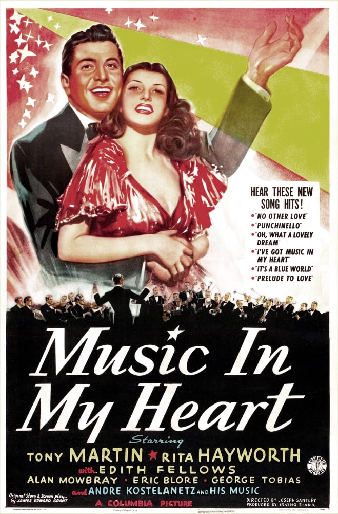Music In My Heart U Canvas Art - (24 x 36)