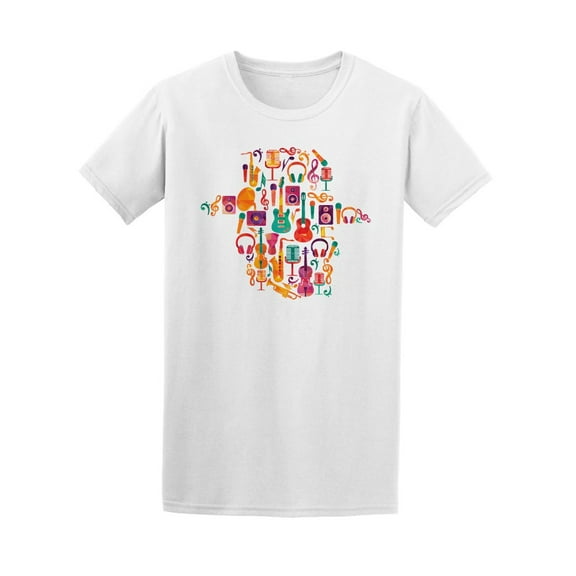 Music Instruments Hat Tee Men's -Image by Shutterstock