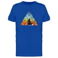 thumbnail image 1 of Music Instruments Triangle Art T-Shirt Men -Image by Shutterstock, Male x-Large, 1 of 2