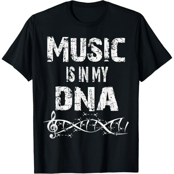 Music Is In My DNA-Musician T-Shirt