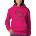 thumbnail image 1 of Music Is My Escape Quote Hoodie Women -Smartprints Designs, Female 3X-Large, 1 of 4