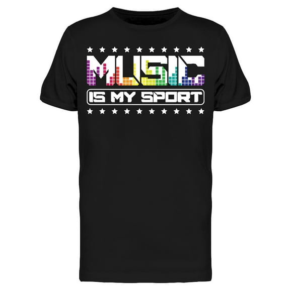 Music Is My Sport Tee Men's -Image by Shutterstock Men's T-shirt