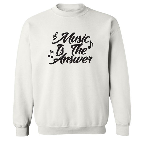 Music Is The Answer Crewneck Sweatshirt