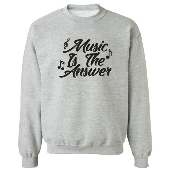 Music Is The Answer Crewneck Sweatshirt