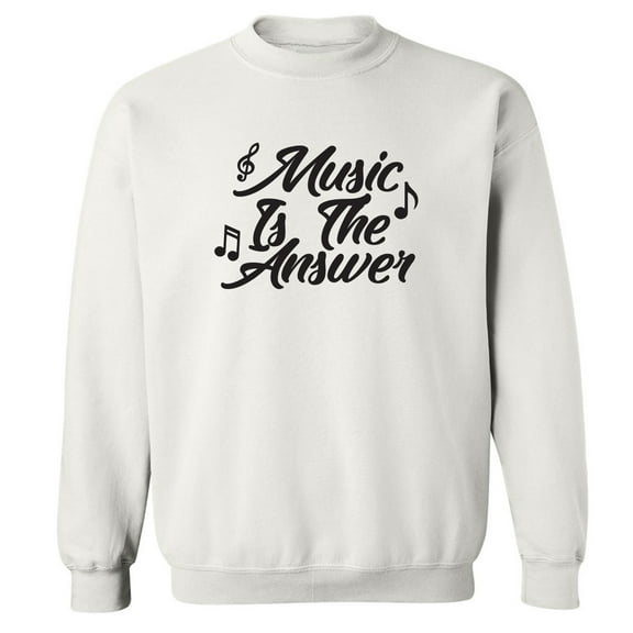 Music Is The Answer Crewneck Sweatshirt