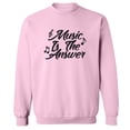 thumbnail image 1 of Music Is The Answer Crewneck Sweatshirt, 1 of 1