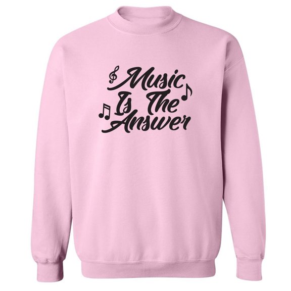 Music Is The Answer Crewneck Sweatshirt