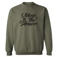 thumbnail image 1 of Music Is The Answer Crewneck Sweatshirt, 1 of 1