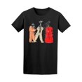 thumbnail image 1 of Music Jazz Band Illustration T-Shirt Men -Image by Shutterstock, Male 4X-Large, 1 of 2