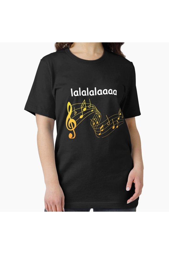 Music Jazz Party Dancing Happy Notes LA Retro Festive Melody Art Unisex T-Shirt up to size 5XL