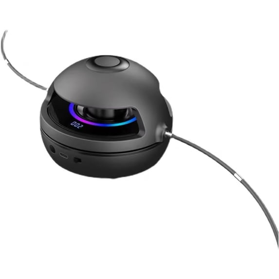 Music Jump Rope Machine, Intelligent Automatic Electric Rope Skipping Machine With Bluetooth Speaker,with LED Display Counter, Training Counting Rope Machine for Gym Party Home