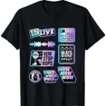 thumbnail image 1 of Music KIDZ BOP Live Non Stop Bops Concert Fan Colorful Unisex T-Shirt up to size 5XL, 1 of 2