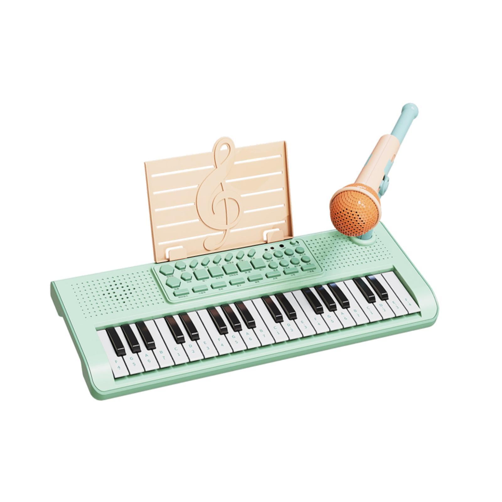 Music Keyboard Piano Educational Instrument Portable Piano Keyboard Learning USB Powered for Home