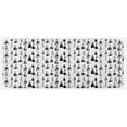 thumbnail image 1 of Music Kitchen Mat, Monochrome Strings Various Types Acoustic and Electronic Guitar Cello Violin, Plush Decorative Kitchen Mat with Non Slip Backing, 47" X 19", Black White Grey, by Ambesonne, 1 of 1