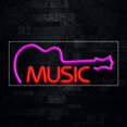 thumbnail image 1 of Music-LED Neon Sign 30"L x 12"H #30582, 1 of 3