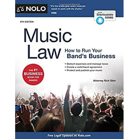 Pre-Owned Music Law: How to Run Your Band's Business (Paperback) 1413321909 9781413321906