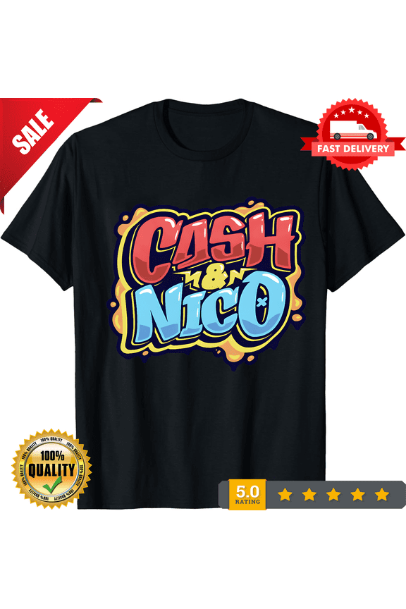 Music Legends Graphic Shirt, Cash & Nico Design S-3XL, LIMITED EDITION-TH65356