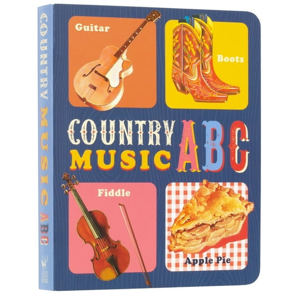 Music Legends and Learning for Kids Country Music ABC Board Book, (Board Book)