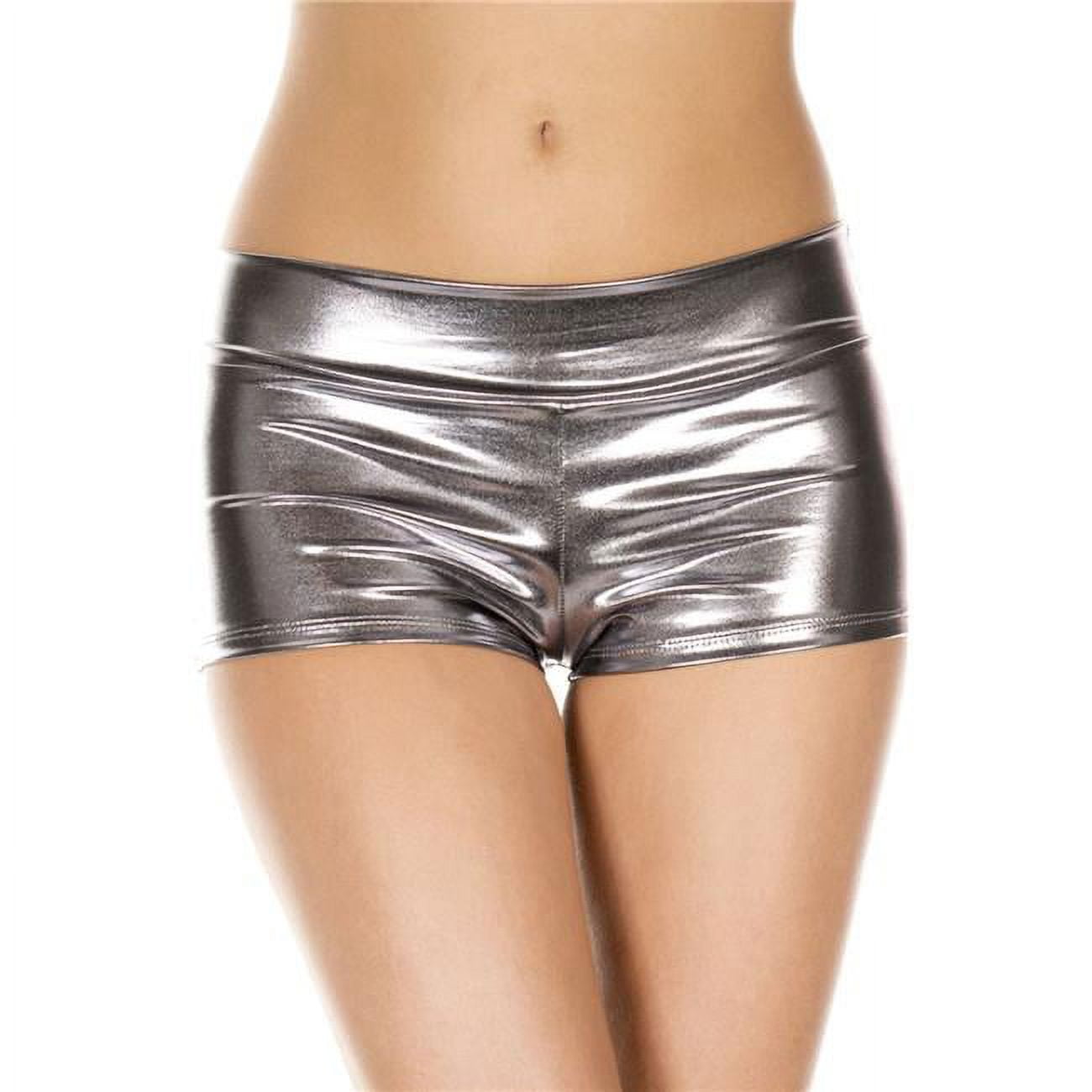 Silver hotsell booty shorts