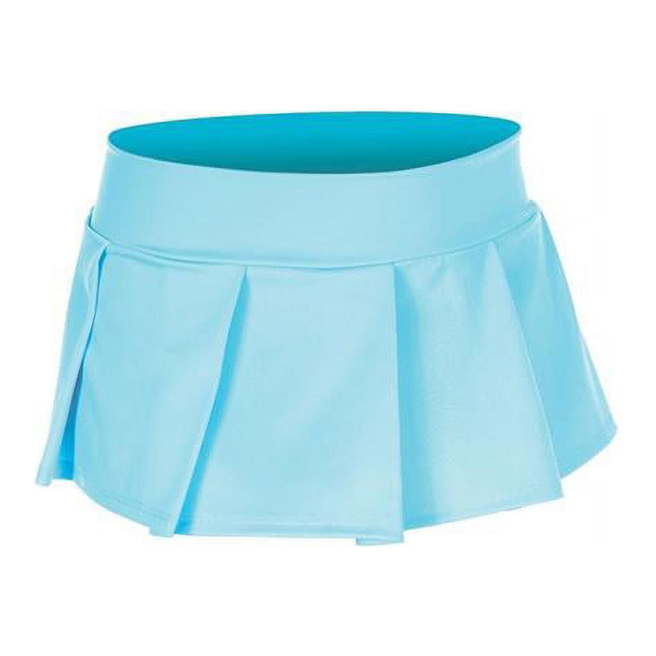 Pleated tennis top skirt turquoise