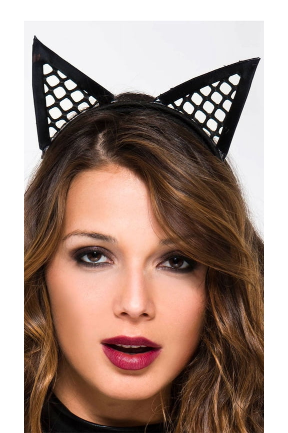 Fishnet Cat Ears