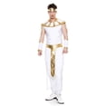 thumbnail image 1 of Music Legs Greek God Costume for Adults with 7 PC. Set, Adult Large, 1 of 5