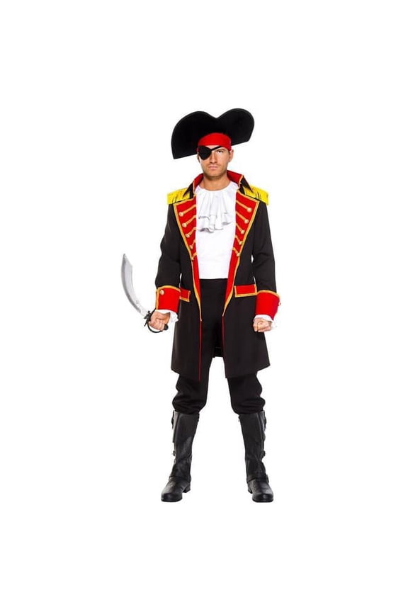 Men's Adult Men's Pirate Captain Costume 76027-M
