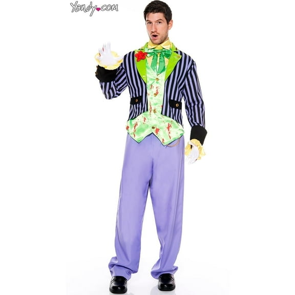 Music Legs Men's Bloody Joker Costume 76627-XL