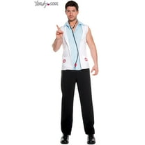 Music Legs Men's E.R. Doctor Costume