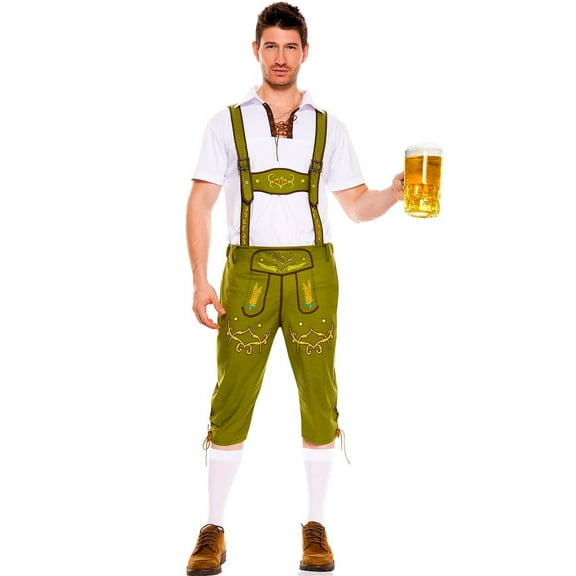 Music Legs Men's Mr. Oktoberfest Costume, Beerfest Costume
