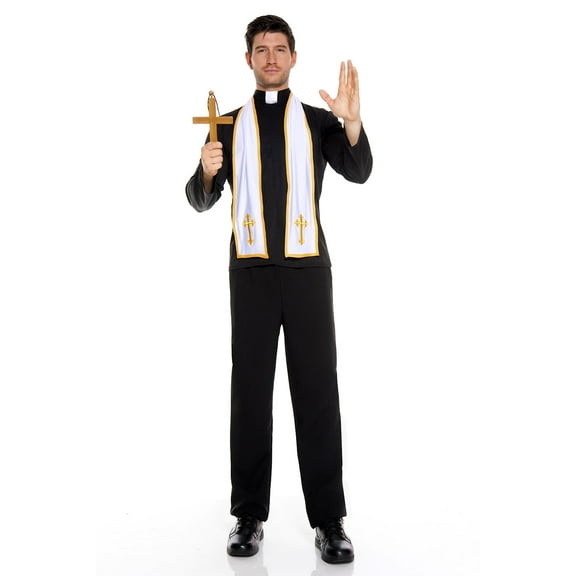 Music Legs Men's Religious Priest 76620-M