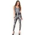 thumbnail image 1 of Music Legs Women's 3D Skeleton Bodysuit Stewardess Costume 70790-SM, 1 of 2