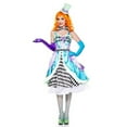 thumbnail image 1 of Music Legs Women's 4 Piece Long Checker Dress Costume; Medium & Large 70738-ML, 1 of 1