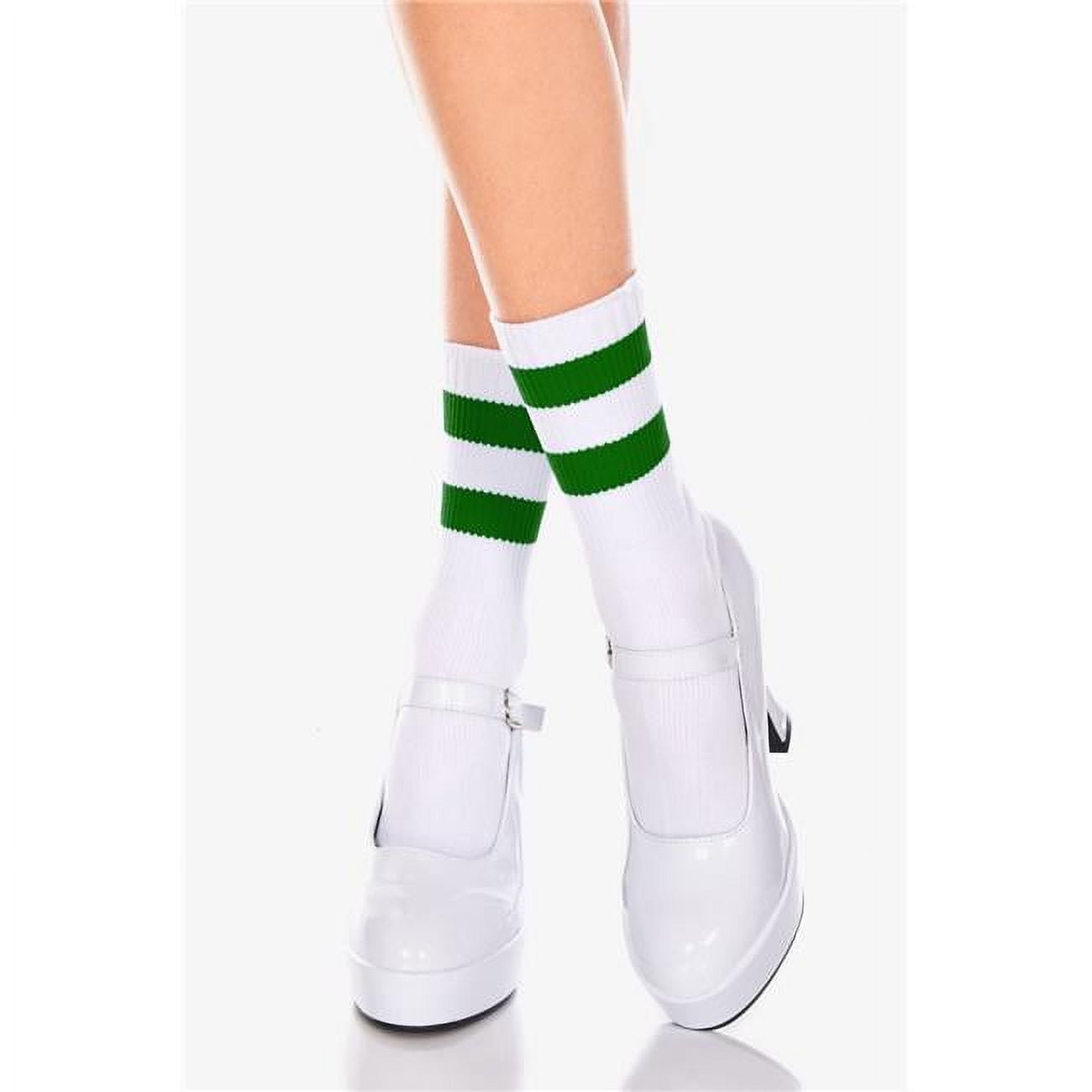 SOCKS/SAINT / WHT/GRN