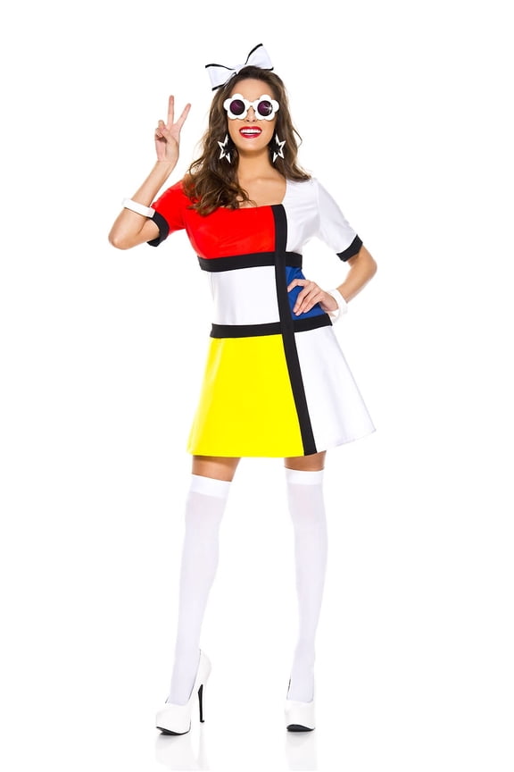 Women's 60's Mod Muse 70742-XS