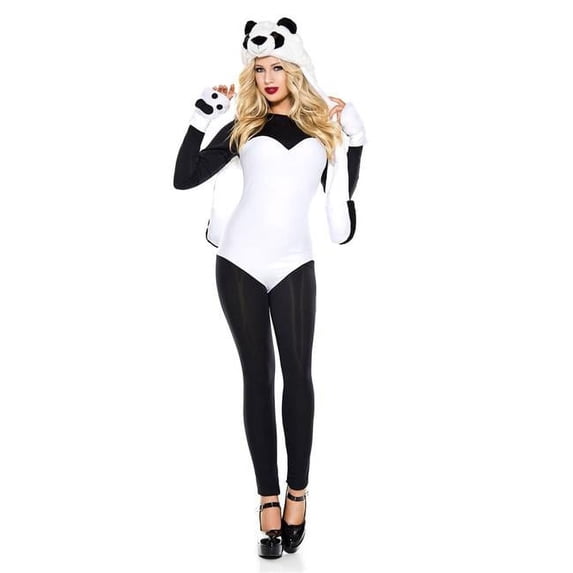 Music Legs Women's Adult Cuddly Panda Costume 70879-SM