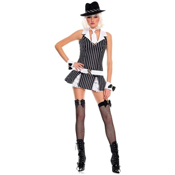 Music Legs Women's Adult Gangster Costume 70227-SM