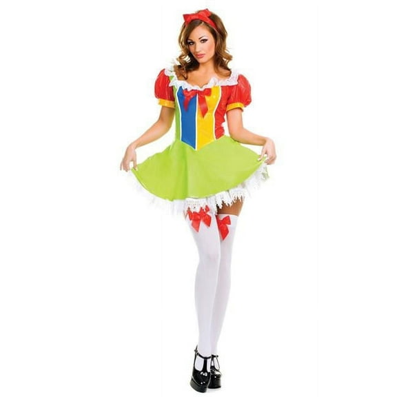 Music Legs Women's Adult Vinyl Fairyland Princess Costume 70119-M/L