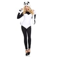 thumbnail image 1 of Music Legs Women's Adult Women's Cuddly Panda Costume, 1 of 2